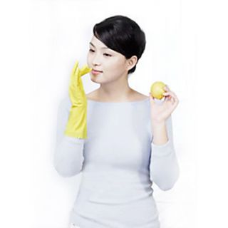 Rubber Thin Washing Kitchen Household Gloves [L]