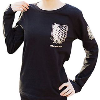 Attack On Titan Wings of Freedom Cosplay Gilding T shirt