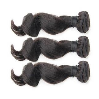 Brazilian Loose Wave Weft 100% Virgin Remy Human Hair Extensions Mixed Lengths 22 24 26 Inches