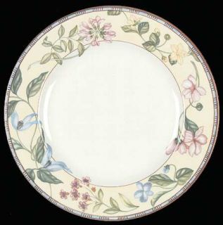 Johnson Brothers Spring Medley Dinner Plate, Fine China Dinnerware   Floral On Y