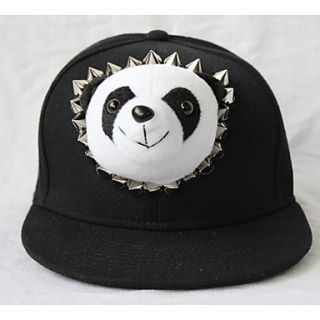 Unisex Panda Rivet Bassball Cap