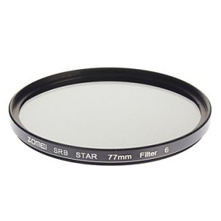 ZOMEI Camera Professional Optical Frame Star6 Filter (77mm)