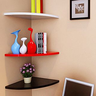 Classic Solid Candy Color Flabellate Household Shelf