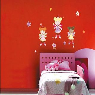 Vinyl Pretty Girl Wall Stickers Wall Decals