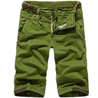 Mens Camouflage Cargo Shorts Casual Loose Pants