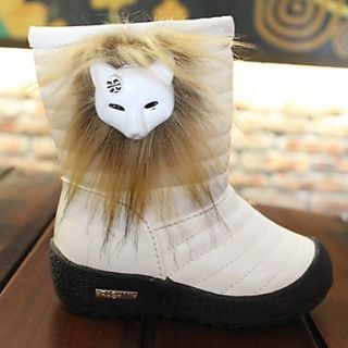 Childrens Waterproof Winter Boots Leather Boots