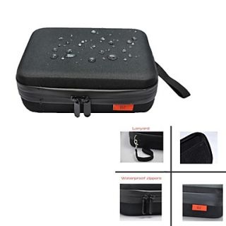 BZ180 L code Upgraded Version Waterproof Portable EVA Camera Dual Zipper Bag for GoPro 2 / 3 / 3