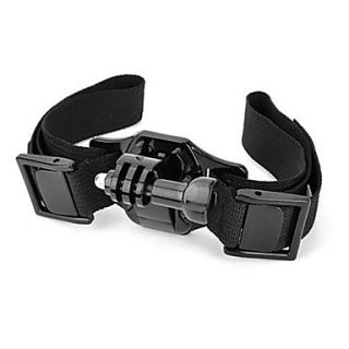 HGYBEST Helmet Strap Mount w/ Quickly Assemble Plug for GoPro Hero / 2 / 3 / 3   Black