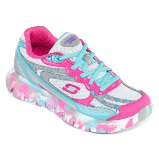 Skechers Synergy Preschool Girls Sneakers, Gray/Pink, Girls