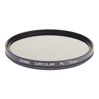 ZOMEI Professional Optical CPL Filters Super Circular Polarizer HD Class Filter (72mm)