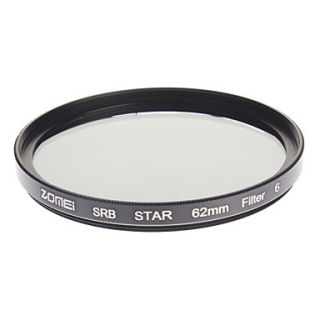 ZOMEI Camera Professional Optical Frame Star6 Filter (62mm)