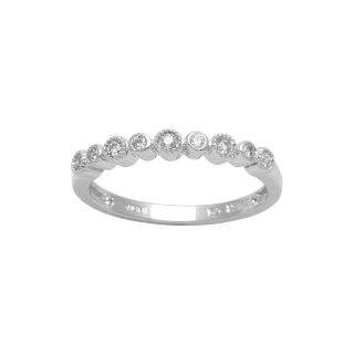 ONLINE ONLY   1/10 CT. T.W. Diamond Stackable Ring, Womens