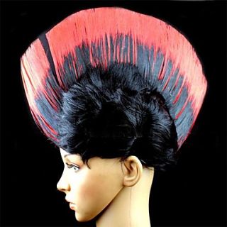 Fancy Ball Cosplay Party Comb Fans Wigs