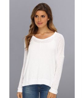 Velvet by Graham and Spencer Typhoon02 Pullover Womens Sweater (White)