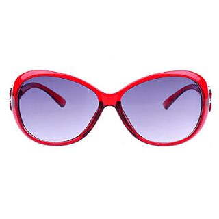 Helisun Womens Fashion Modern Metal SunglassesWF2037 3 (Red)