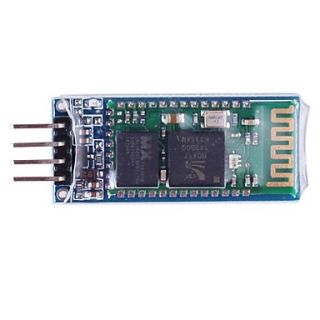 4 Pin Bluetooth Board Module with Cable   Blue White