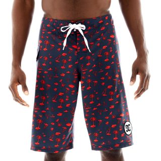 Dc Shoes DC Tropicali Boardshorts, Navy Tropicali, Mens