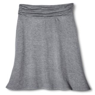 Merona Womens Jersey Knit Skirt   Grey   XS