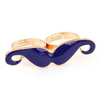Ravier Womens Vintage Moustache Shape Ring