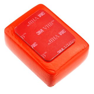 Red Floaty Sponge for Gopro Hero 3/3/2/1 with 3M Sticker