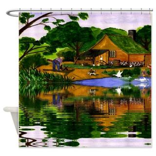  Time Past Shower Curtain  Use code FREECART at Checkout