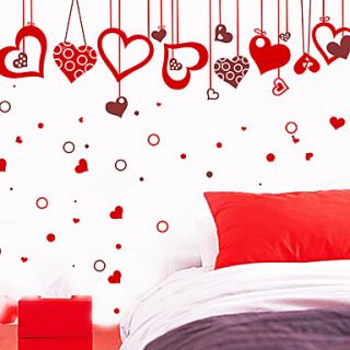 Blessed Heart Shaped Wall Stickers