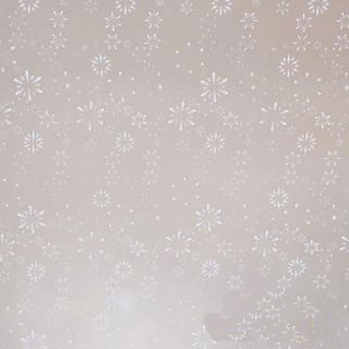 Modern Classic Winter Is Coming White Snowflakes Window FilmWindow Film