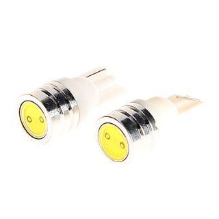 Super White 12V 1W LED Light Side Light Bulb for Motorcycle 2PCs