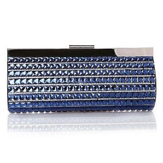 Womens Delicate Inserts Diamond Clutch Bag