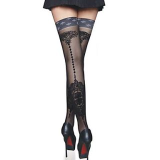 Womens Floral Pattern Stockings