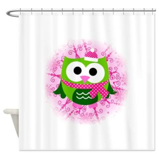  Winter owl Shower Curtain  Use code FREECART at Checkout