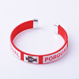 Portugal 2014 World Cup Knitting Couple Bracelets