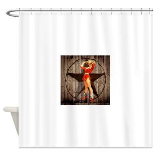  cute western cowgirl fashion Shower Curtain  Use code FREECART at Checkout