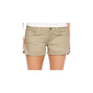 Dickies 5 Pocket Shorts, Khaki, Womens