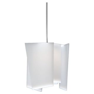 Cerno Levis LED Pendant 06 100 Shade Frosted Polymer