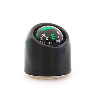 Pipe Style Car Compass   Black
