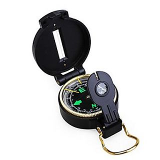 Military Marching Lensatic Compass Black