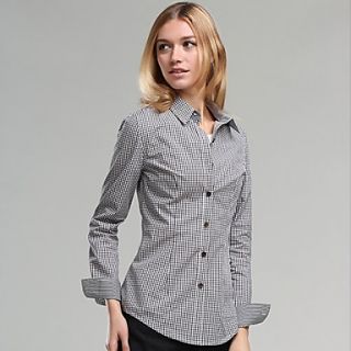 Veri Gude Womens Korean Comfortable Bodycon 100% Cotton Shirt