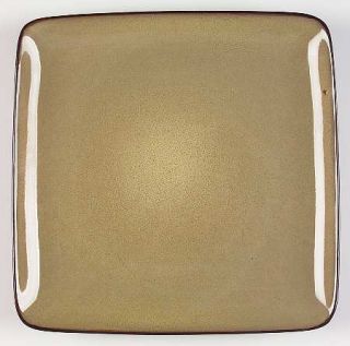 Home Trends Rave Taupe Square Dinner Plate, Fine China Dinnerware   Taupe In,Bro