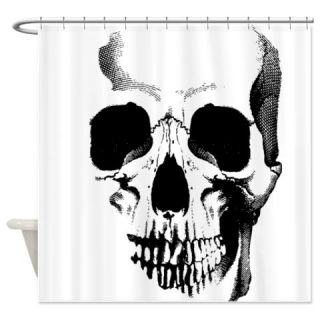  Skull Face Shower Curtain  Use code FREECART at Checkout