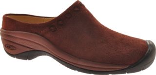 Womens Keen Chambers Clog   Madder Brown Fleece Lined Shoes