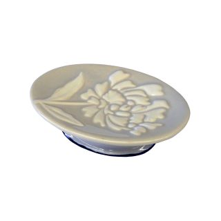 Jardin Soap Dish, Gray