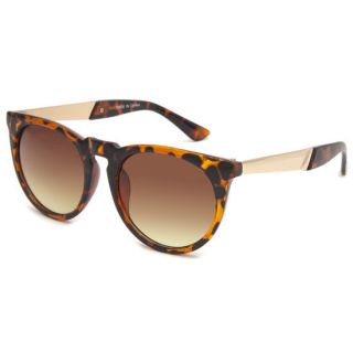 Round Sunglasses Tortoise One Size For Women 233202401