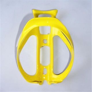 NT BC2007 Cycling 3K Weave Carbon Fiber Bottle Cage in Yellow