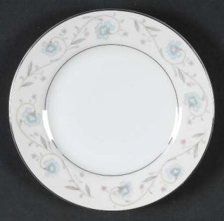Fine China of Japan English Garden (Platinum) Bread & Butter Plate, Fine China D