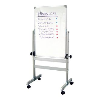 Offex Double Sided Aluminum Magnetic Interactive Presentation Whiteboard (24x36)