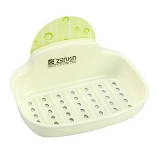 Strong Suction Polyester Soap Holder, L14cm x W22.5cm x H5.5cm