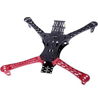 HJ MWC X Mode Alien Multicopter Quadcopter Frame Kit in Black and Red