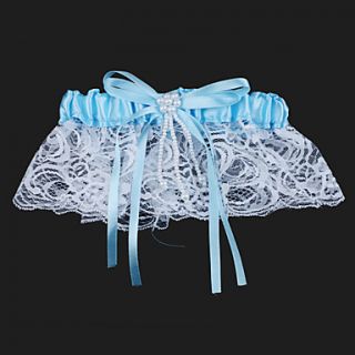 Lace With Beading Wedding Garters