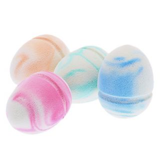 Egg Shaped Nature Sponges Powder Puff for Face (Random Colors)